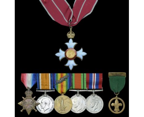 A post-War C.B.E. group of six awarded to Engineer Rear-Admiral H. S. Roome, Royal Navy  The Most Excellent Order of the Brit