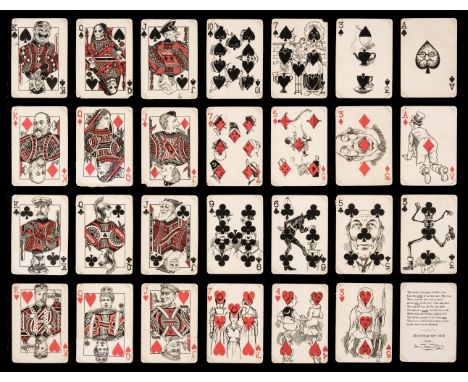 * Australian transformation cards. Florence and Bland Holt pack, Melbourne: Spicers, circa 1916, the complete deck of 52 engr