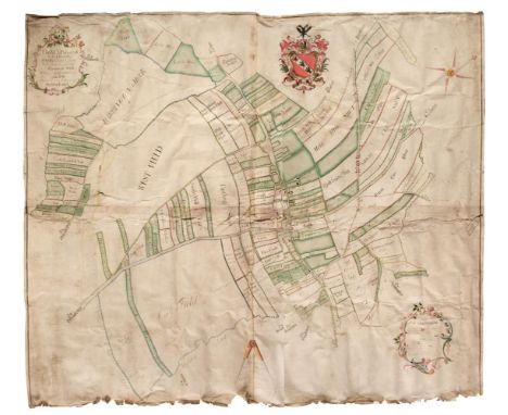 Estate Plan. The Map of part of the Lordship of Darrington situate in the County of the West Riding of the County of York, be