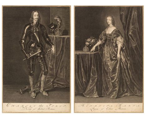 * Charles I. Charles I. Gunst (Pieter van), Charles the First King of Great Britain..., [and] Henrieta Maria Queen of Great B
