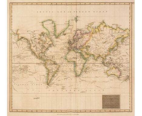 Thomson (John). A New General Atlas, consisting of a series of geographical designs on various projections, exhibiting the fo