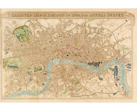 Moule (Thomas). The English Counties Delineated; or, A Topographical Description of England Illustrated by a Map of London an