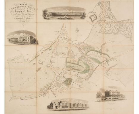 Folding Maps. A collection of twenty-one British &amp; foreign maps, 18th &amp; 19th century, British county maps, regions an