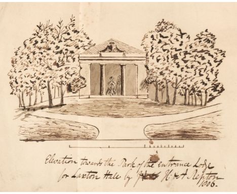 Plaw (John). Sketches for Country Houses, Villas, and Rural Dwellings; Calculated for persons of moderate income, and for com