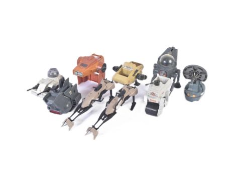 Star Wars - Minirigs - a collection of original vintage Palitoy / Kenner made action figure Minirig playsets, to include; CAP