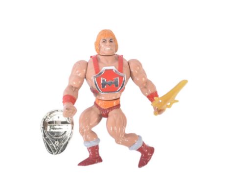 Masters Of The Universe - a vintage 1980s Mattel made He-Man / Masters Of The Universe MOTU action figure ' Thunder Punch He-