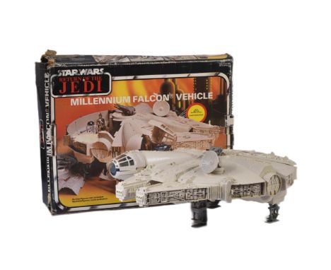 Star Wars - An original vintage 1983 Palitoy made Star Wars ' Millennium Falcon Vehicle ' action figure playset. Near complet