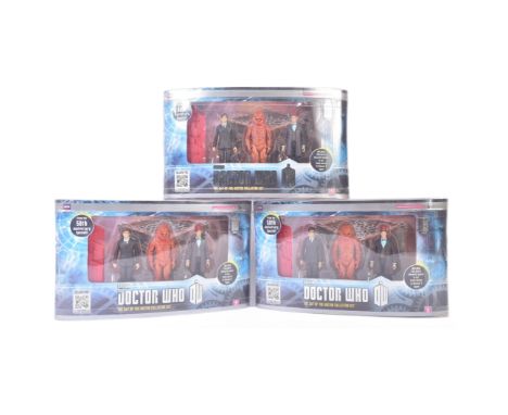 Doctor Who - Character Options - x3 ' The Day Of The Doctor Collector Set ' boxed action figure playsets. 3.75" scale. All fa