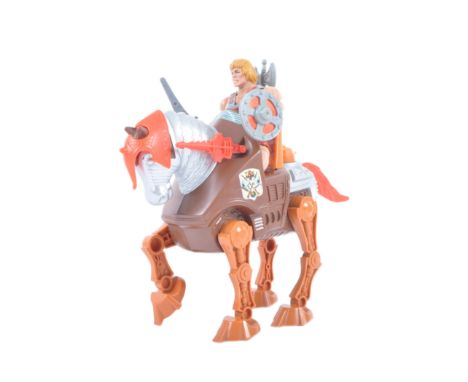 Masters Of The Universe - two vintage 1980s Mattel made He-Man / Masters Of The Universe MOTU action figures ' He-Man ' and '