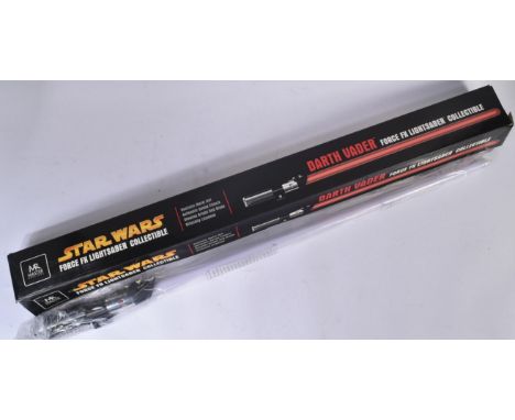 Star Wars - Master Replicas ' Force FX ' Darth Vader Lightsaber Collectible 1/1 scale prop replica with lights and sounds. Wi