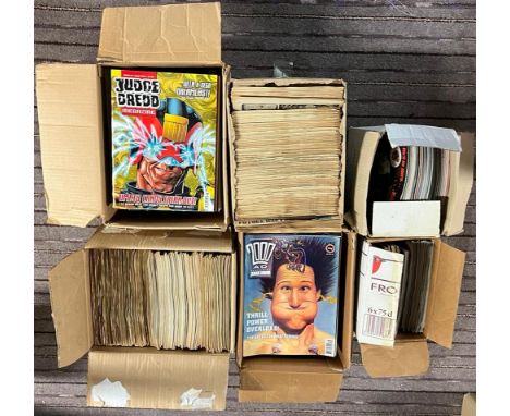 2000AD - Comic Books - a LARGE collection of assorted original 2000AD comics, including a box of vintage issues (c1970s). The