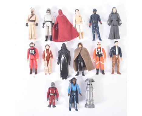 Star Wars - a collection of x15 original vintage Kenner / Palitoy made Star Wars action figures. Comprising: The Emperor, Dar