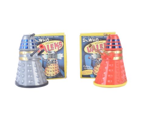 Doctor Who - Dapol - x2 ' The Mysterious Daleks ' Dapol Limited Edition Dalek action figures. Based on the original Marx Toys