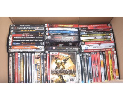 Retro Gaming - a large collection of vintage PC CD ROM / PC DVD video computer games to include; GTA Grand Theft Auto III, Wa