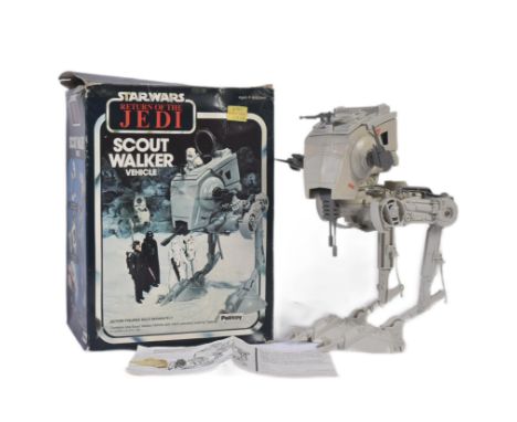 An original vintage 1982 Palitoy made Star Wars ' Scout Walker Vehicle ' action figure playset. Complete. With original instr