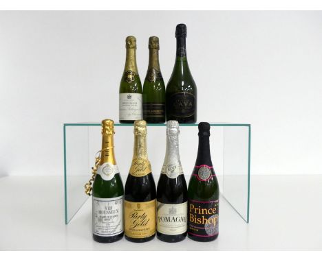 1 hf bt Bollinger Special Cuvée Extra Quality Very Dry Champagne 1 hf bt The Wine Society's Private Cuvée Champagne  (Alfred 