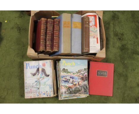 A MISCELLANEOUS COLLECTION OF BOOKS & EPHEMERA to include 'Cassell's Old and New Edinburgh', three volumes, 'The Listener' tw