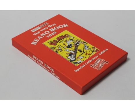 THE VERY FIRST BEANO BOOK 1940', Special Collectors' edition, Portfolio Editions 2004, in slipcase, Limited Edition with Cert