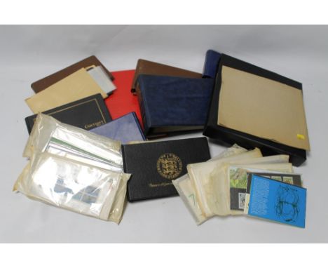 A COLLECTION OF VARIOUS WORLDWIDE STAMPS AND FIRST DAY COVERS, loose and in albums, to include Jersey, Isle of Man, Guernsey 