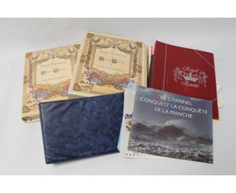 TWO STANLEY GIBBONS COMMONWEALTH STAMP ALBUMS - 'HRH The Prince of Wales & Lady Diana Spencer 29th July 1981' together with a