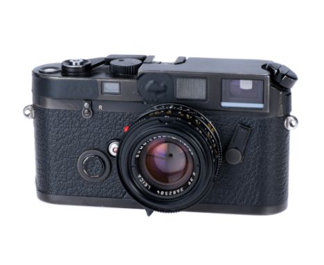 "Peter Turnley" Leica M6 Rangefinder Camera, 1984-1998 1984-1998, black, no serial number, with Leitz Summicron-M f/2 35mm le