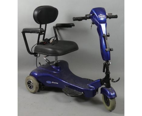 An Invacare Invalid Scooter for Spares and Repairs Only, Charges but Motor Does Not Operate 