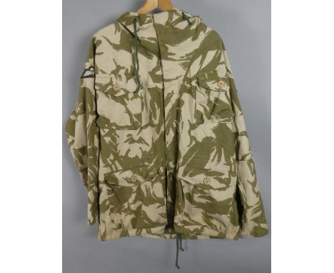 A British Army Royal Marines Hooded Camouflage Jacket (Cold Climate) 