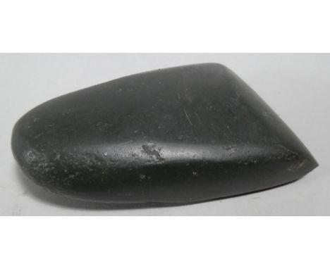 A Hand Carved Stone Palm Axe, 12.5cm Long 