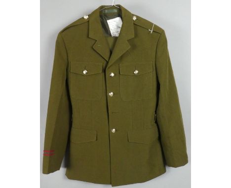A British Army Royal Logistic Corps No.2 Dress Tunic with Trousers 