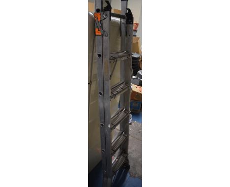 A Beldray Three Way Topflight Step Ladder 