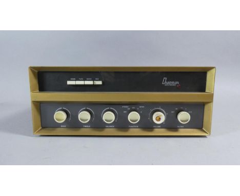 A Vintage Chapman 306 Stereo Amplifier by Derritron Ultrasonics High Wycombe 