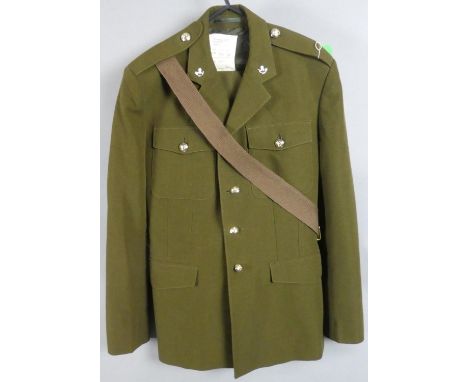 A British Army Light Infantry No.2 Dress Tunic and Trousers 
