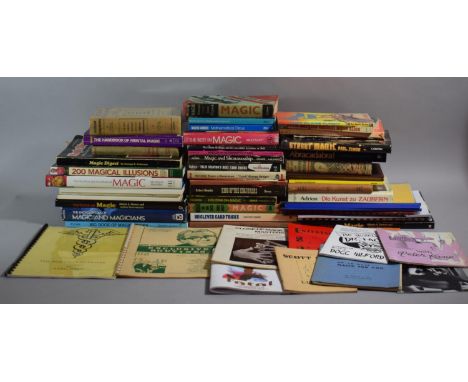 A Collection of Various Books on Magic Tricks, Card Tricks etc 