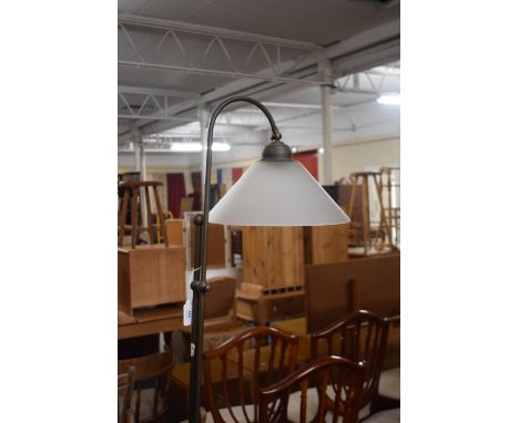 A Reproduction Rise and Fall Standard Lamp 