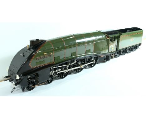 5" Live Steam BR Green A4 "Golden Eagle" Loco & Tender. Superbly constructed & finished to a very high standard, comes withou