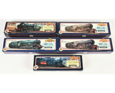 Bachmann group of Steam Locomotives to include 31-556 2-6-2 LNER V2 Class steam Locomotive No. 3650 and others (see photo). C
