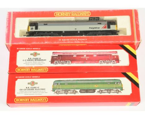 Group of Hornby Diesel Locomotives - R.073 BR Class 47 'Mammoth', R.352 BR Class 52 'Western Courier', R.2013C Class 47 47301
