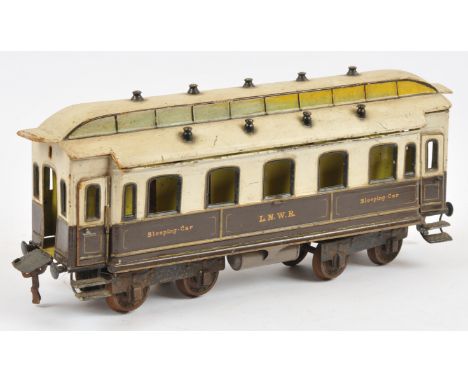 Marklin Gauge 1 LNWR Sleeping Car. Condition is Fair.&nbsp;