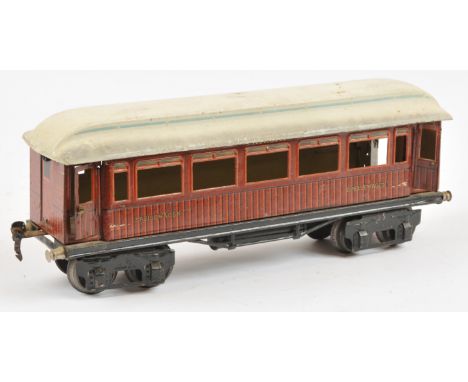 Marklin Gauge 1 Speisewagen Coach. Condition is Fair to Good.&nbsp;