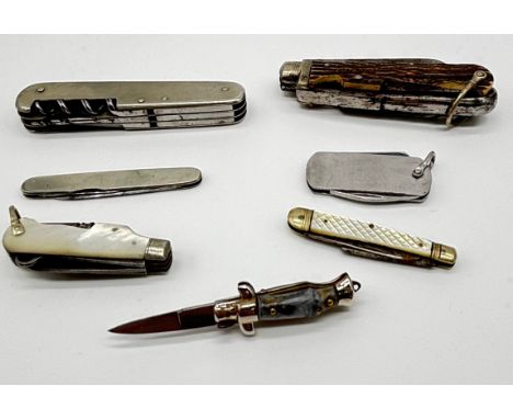 Collection of vintage pen knives