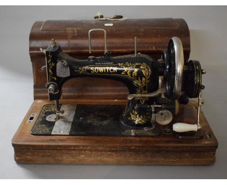 A Vintage German Manual Sewing Machine by Sowitch 