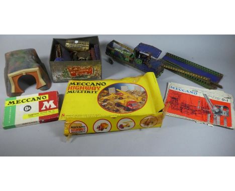 A Box of Vintage Meccano 