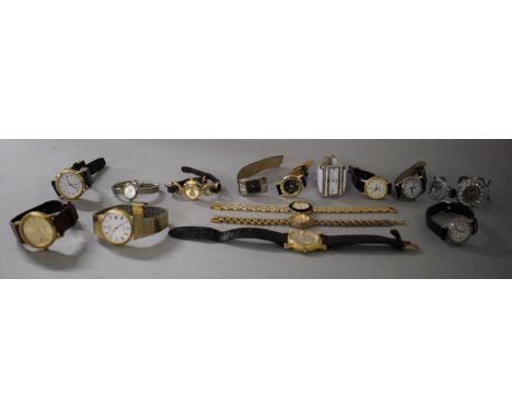 A Collection of Ladies Wrist Watches Together with a Bijoux Terner K-1648 Pocket Watch in Case 