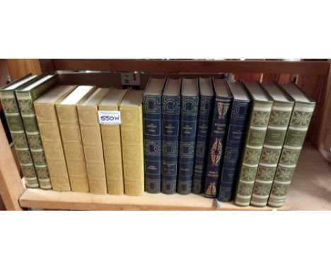 A shelf of library quality books 