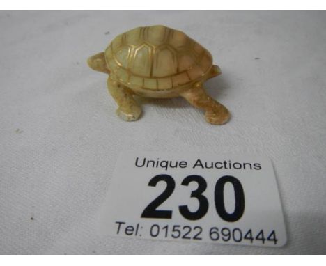 An early Royal Worcester tortoise (a/f chip to tail).