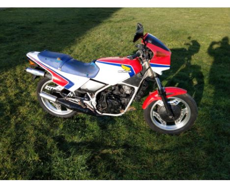 Water-cooled 250cc two-stroke triple Honda sports bike.Marketed in Japan and New Zealand as a race-bred, two-stroke, three-cy