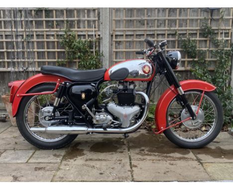 A well-restored example with a Super Rocket frame and Golden Flash engine from 1959. On offer at No Reserve.Recently restored