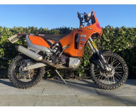 Full Dakar rally set up with recent engine works.Ex-Paris Dakar rally bike with full Mecca systemUsed to be part of a team ow
