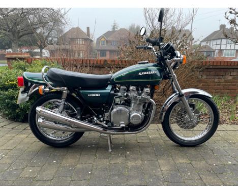 Show-winning Kawasaki Z900 A4 in good running order.1976 saw the replacement of the Z1 with the Z900Fundamentaly the same bik