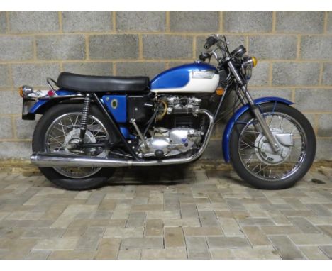 Smartly presented US-spec Triumph 650 Tiger.Part of the late David Danielsen collectionThe sister bike to the Triumph Bonnevi